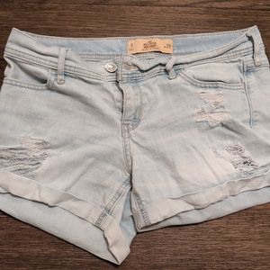 Hollister Midi Short Jean Shorts